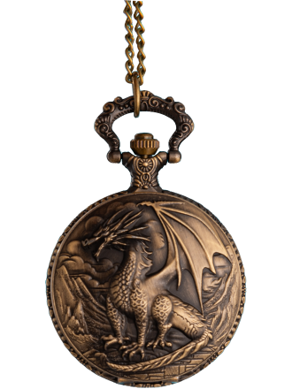 Taschenuhr Felsdrache (groß) Produktbild
